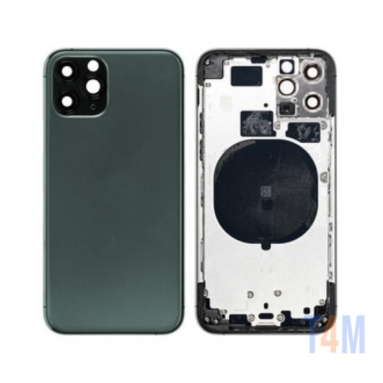 BACK COVER WITH FRAME APPLE IPHONE 11 PRO GREEN